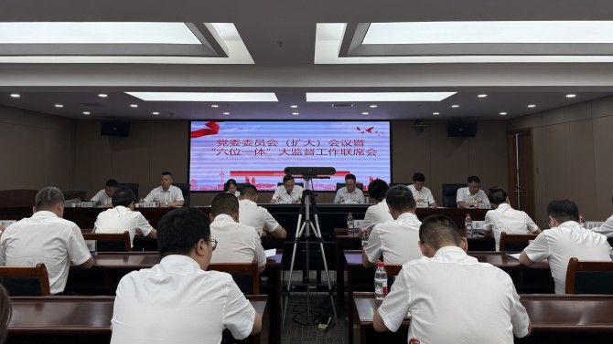 置业公司党委召开党委委员会（扩大）会议暨“六位一体”大监督工作联席会